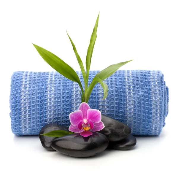 Spa concept. Towel roll. Stock Picture