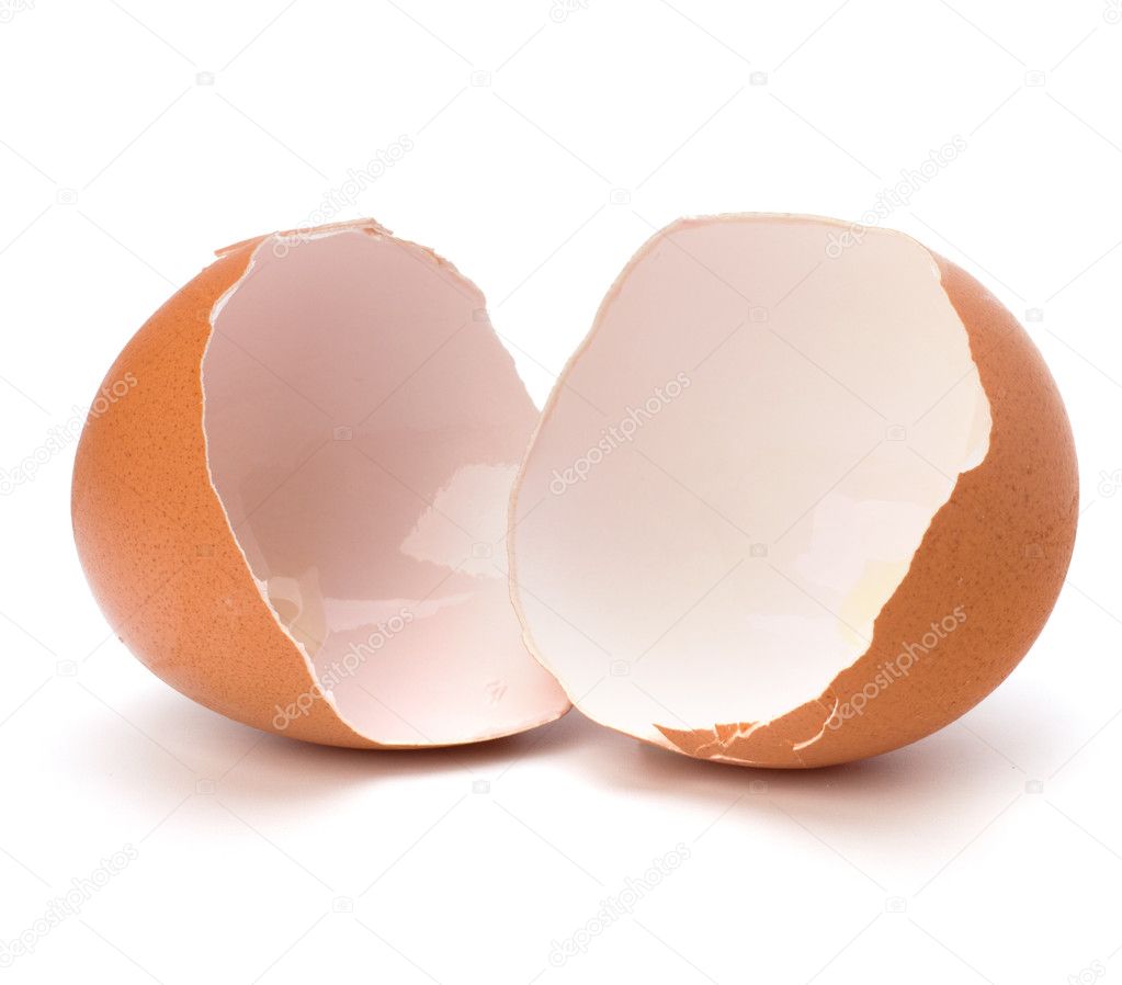 Broken eggshell — Stock Photo © natika #7013927