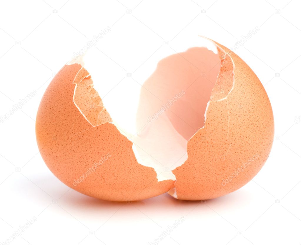 Broken eggshell
