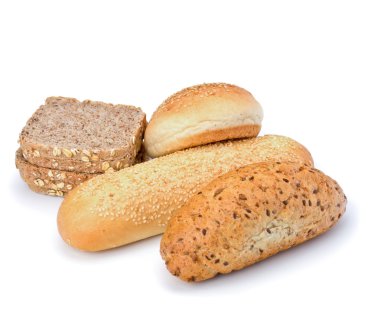 ekmek loafs ve buns çeşitli