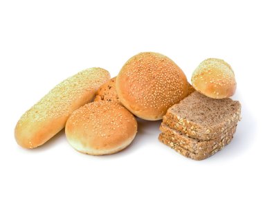 ekmek loafs ve buns çeşitli