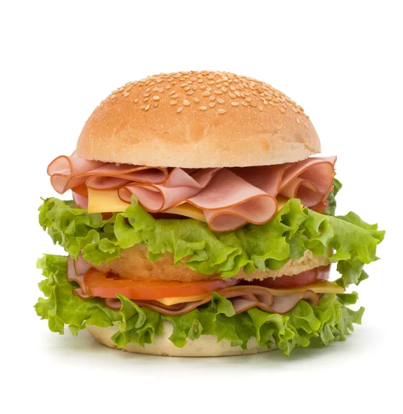 Stock image Junk food hamburger