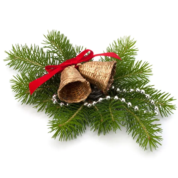 Christmas decoration with bells — Stock Photo, Image