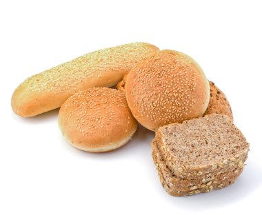 ekmek loafs ve buns çeşitli