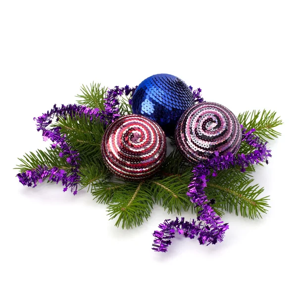 Bal decoratie van Kerstmis — Stockfoto