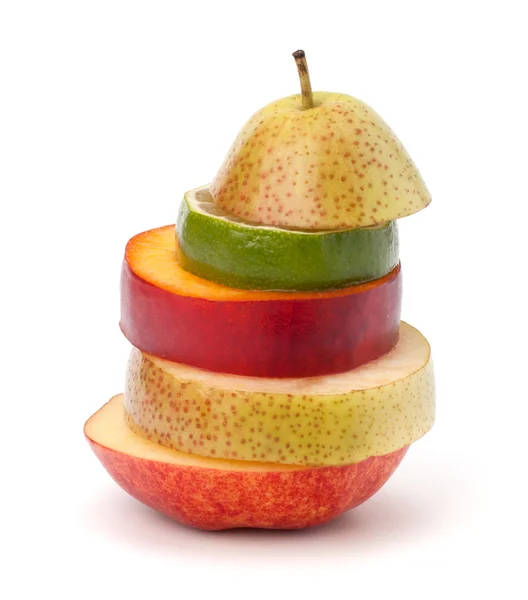 Mixed fruit slices — Stock Photo, Image