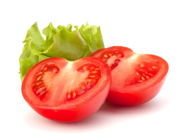 Tomatengemüse und Salat — Stockfoto