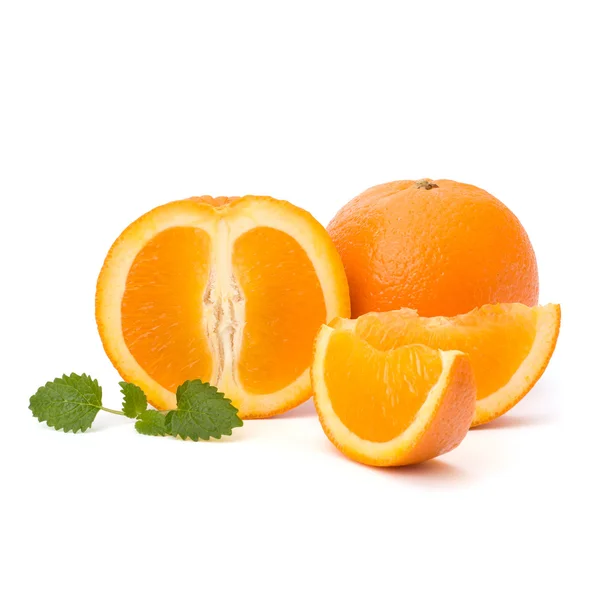 オレンジとシトロン ミントの葉 — ストック写真