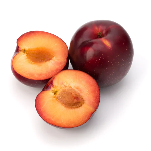 stock image Red plum fruit