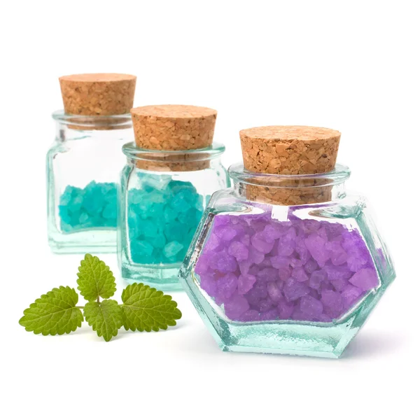 Aromatyczna naturalna sól mineralna — Zdjęcie stockowe