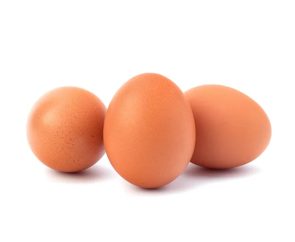 Три яйця — стокове фото
