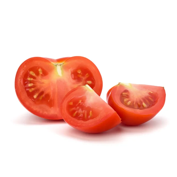 Tomaten-Gemüseteile — Stockfoto