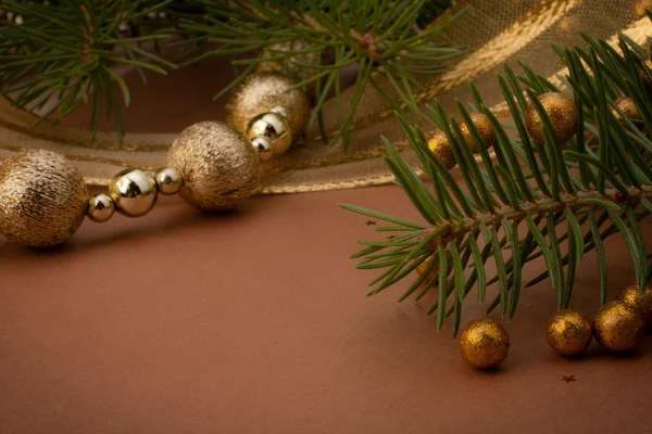 Weihnachten festlichen Hintergrund mit Kopierraum — Stockfoto