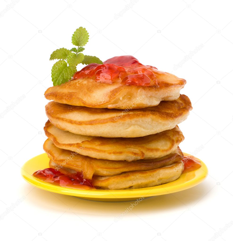 Pancakes — Stock Photo © natika 7926905