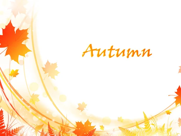 Cadre d'automne — Image vectorielle