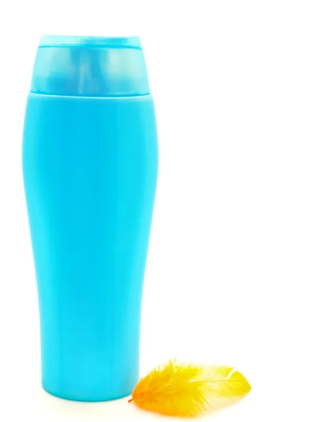 Tydlig schampo flaska — Stockfoto