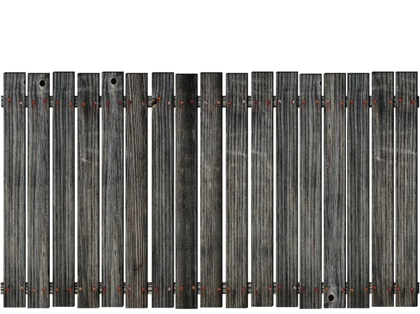 Kerítés felett fehér — Stock Fotó