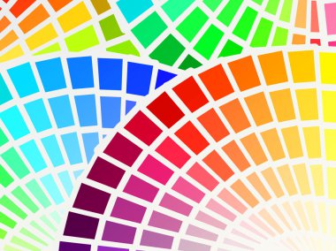 Color spectrum background clipart