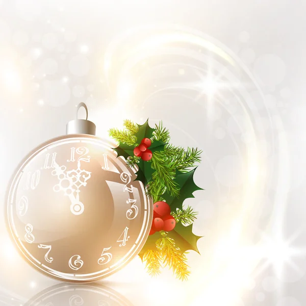 Feliz Navidad y Feliz Año Nuevo — Vector de stock