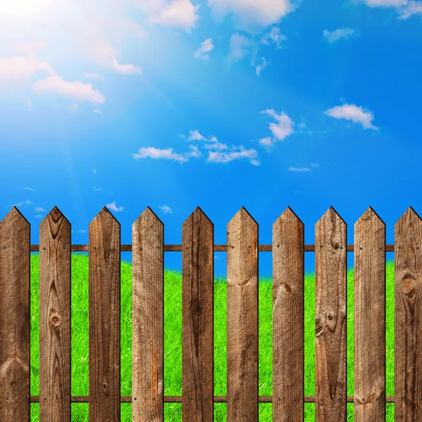Stock image Wooden fence