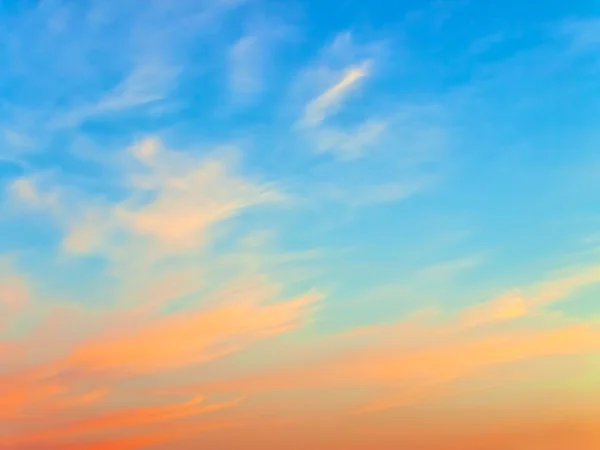 Sky at sunset — Stock Photo, Image