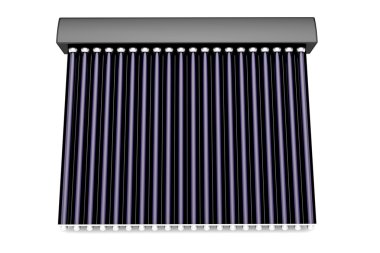 3d solar water heater clipart