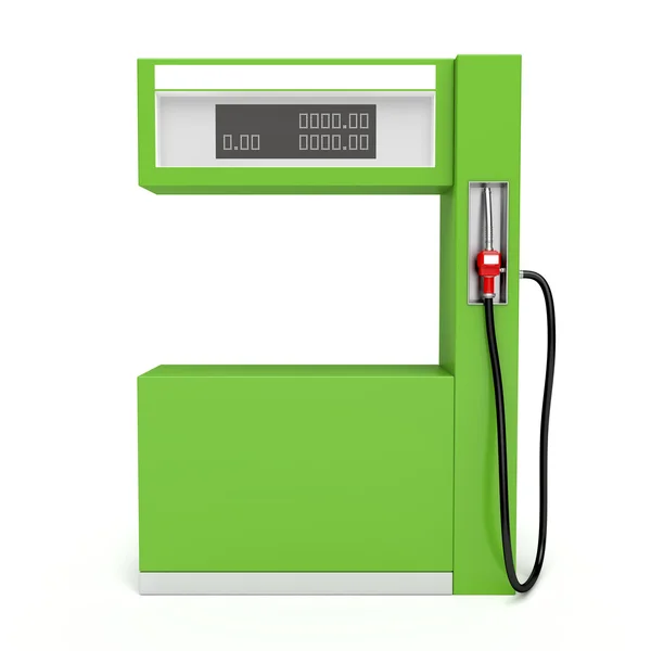Pompe à carburant verte — Photo