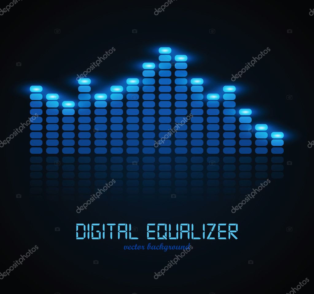 Digital Equalizer Vector by ©jakegfx 7447735