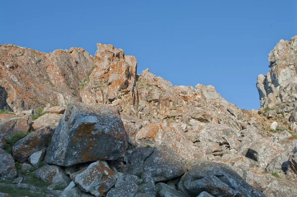 Shamanka Rock (Bajkał) — Zdjęcie stockowe