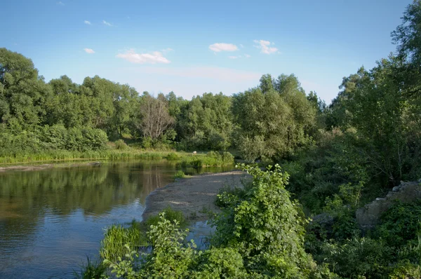 Rzeka devitsa — Zdjęcie stockowe