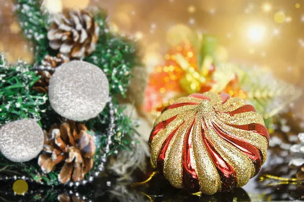 Decoraciones de Navidad Imágenes De Stock Sin Royalties Gratis