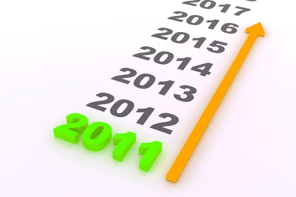 새 해 2011 — 스톡 사진