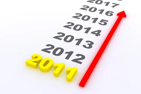 stock image New year 2011