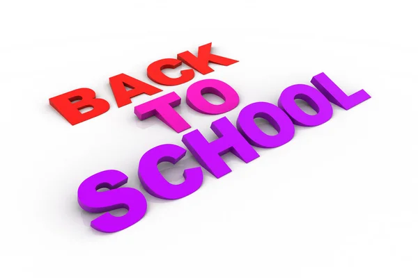 stock image Back to school concept with letters