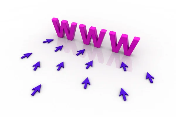 Internet technology theme design — Stock Photo, Image