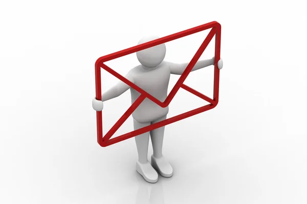 Önemli posta. iletişim kavramı — Stok fotoğraf