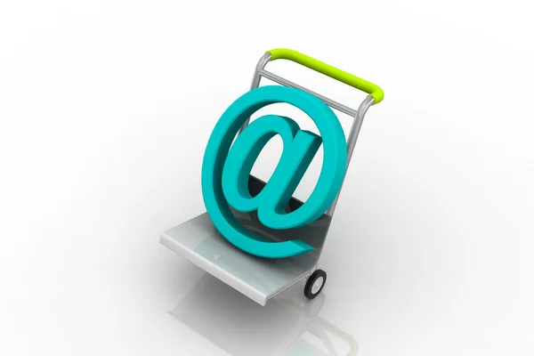 E-mail Delivery — Stock Photo, Image