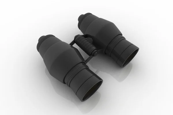 Binoculares 3d —  Fotos de Stock