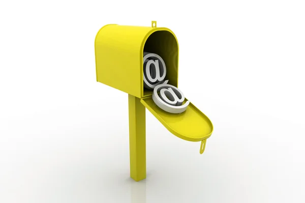 Έννοια του ηλεκτρονικού ταχυδρομείου — Φωτογραφία Αρχείου