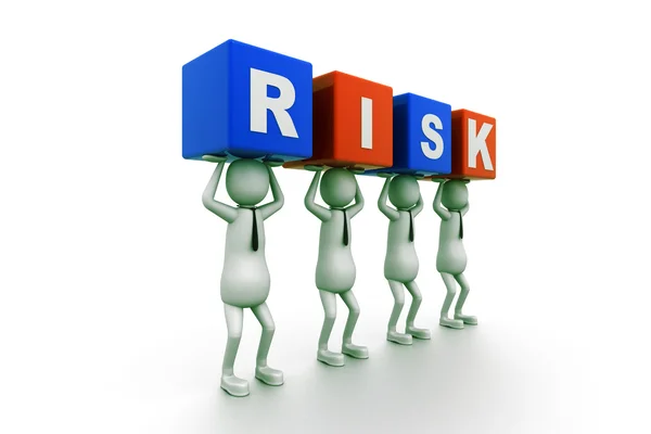 Risk block — Stockfoto