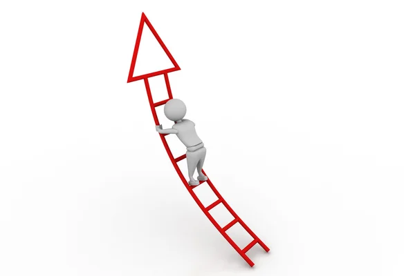 Ladder van succes — Stockfoto