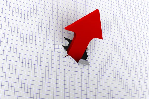 stock image Growth arrow