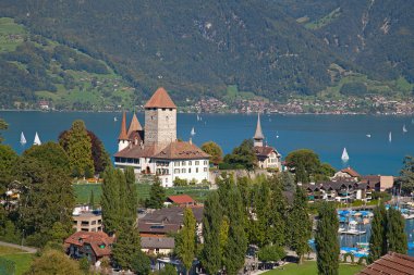 Spiez castle clipart