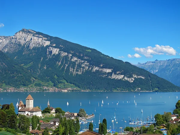 stock image Spiez castle