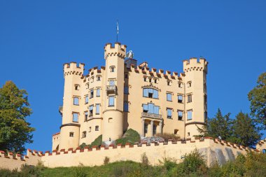 Hoheschwangau castle clipart