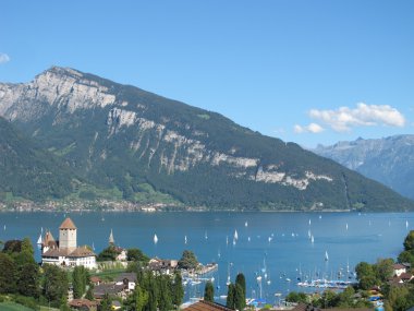 Spiez castle clipart