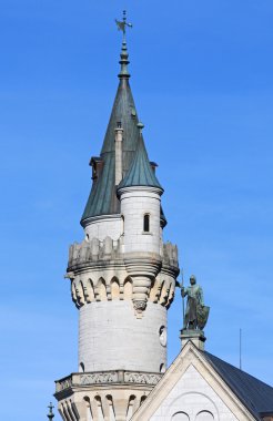 Neuschwanstein castle clipart