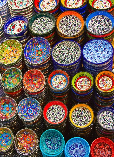 Турецкая керамика — стоковое фото
