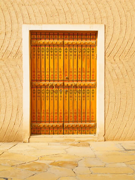 Hagyományos arab ajtó — Stock Fotó