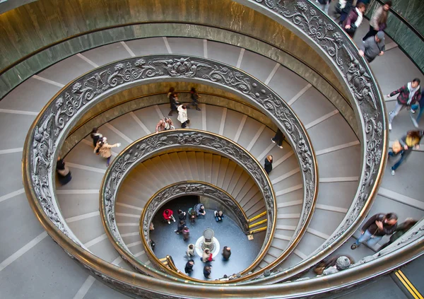 Escada em espiral dupla — Fotografia de Stock